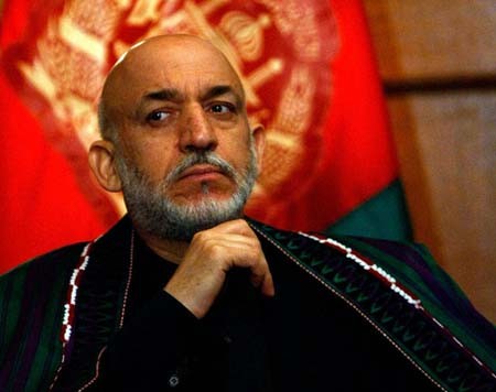 Tổng thống Ápganixtan Hamid Karzai. Ảnh: Internet
