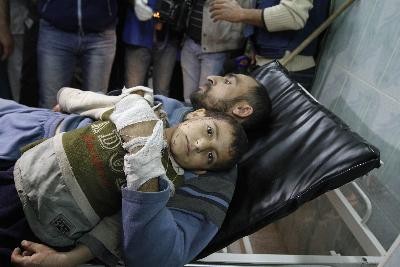 Trẻ em là những nạn nhân chủ yếu trong vụ tấn công. (Nguồn: Getty Images)