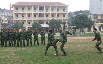 Huấn luyện võ thuật tại Tiểu đoàn Đặc công 18 (Bộ tư lệnh Thủ đô Hà Nội)