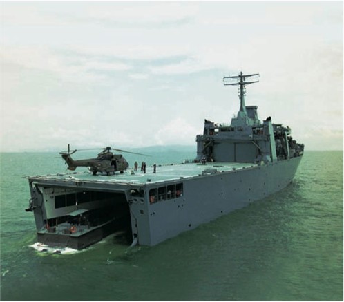 Tàu đổ bộ chở trực thăng lớp Endurance của Hải quân Singapore