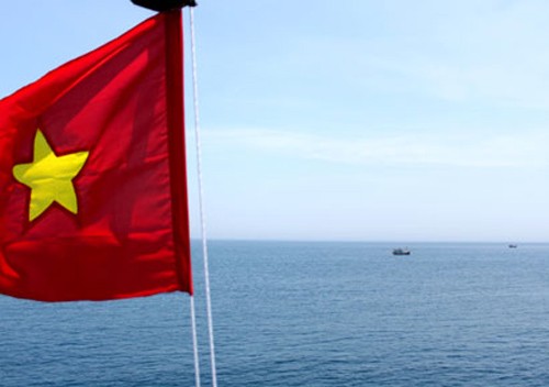 Tàu đánh cá của ngư dân trong vùng đánh cá chung trên Vịnh Bắc Bộ