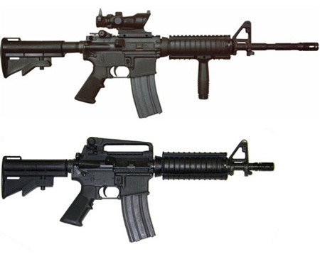 Các phiên bản của súng trường M4A1.