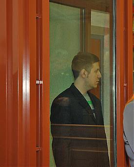 A. Gniteyev tại phiên tòa. Ảnh: FSB