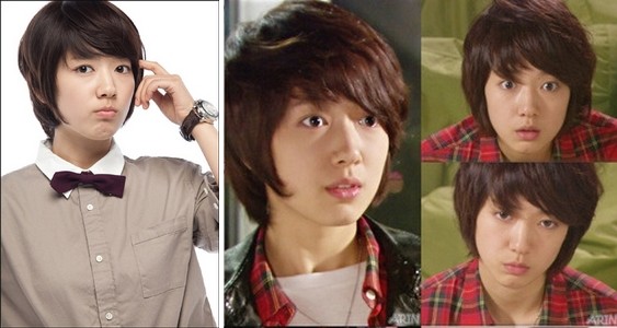 Gương mặt và bộ dạng cực đáng yêu của "anh" Park Shin Hye. -(Ảnh: 2Sao) Xem thêm: Sao Hàn "giơ" bằng chứng: Tôi đẹp hoàn toàn tự nhiên