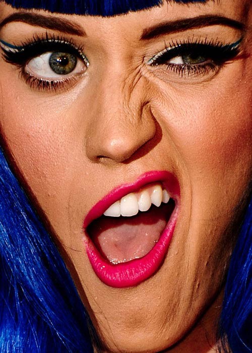 Katy Perry tạo hình quá sấu xí Xem thêm:Cận cảnh: mặc mộc xinh xắn của Katy Perry