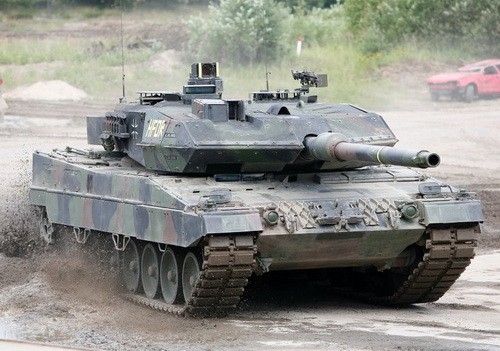 Một mẫu xe tăng Leopard của Đức - Ảnh: Reuters
