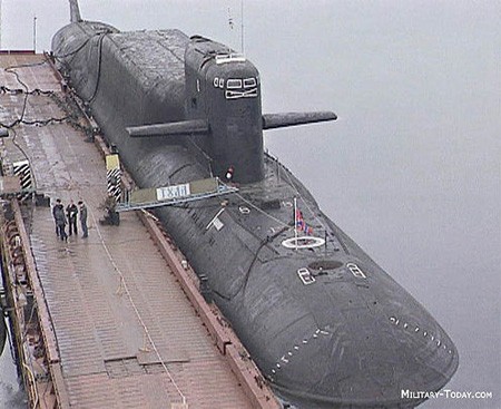 Tàu ngầm nguyên tử Ekaterinburg.