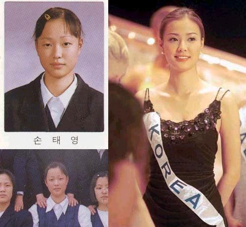 Những hình ảnh thời trước kia của Hoa hậu Hàn Quốc 2000 Son Tae Young cho thấy không phải tự nhiên mà cô đẹp như hôm nay. Xem thêm: Ngắm dàn Siêu Sao Hàn Quốc thanh tú, lịch lãm và phong cách