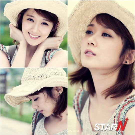 Vẻ đẹp trẻ trung của Jang Na Ra trong shoot hình thời trang mới đây.