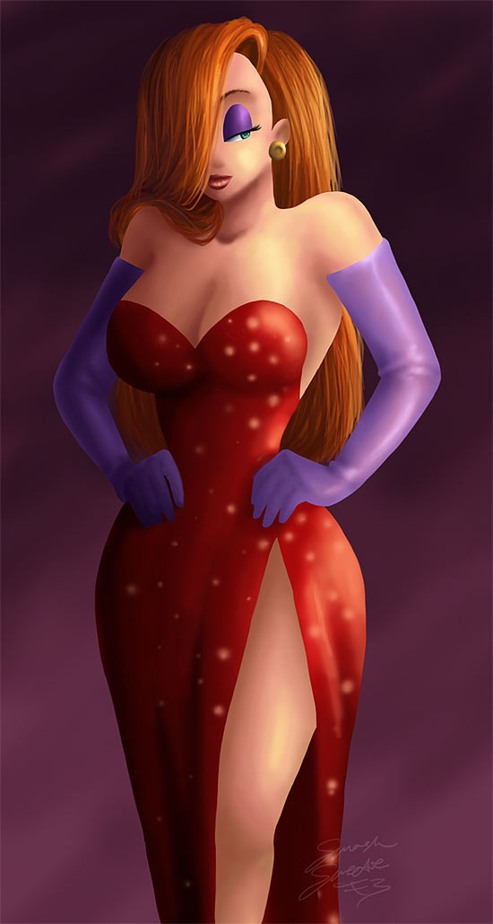 Dù chỉ là một nhân vật hoạt hình như Jessica Rabbit thực sự vô cùng “nóng bỏng”. Chiếc váy đỏ dài, xẻ cao lấp lánh đã biến Jessica trở thành nhân vật nữ “hot” nhất trong mọi phim hoạt hình, vượt lên trên cả cô nàng Betty Boops.