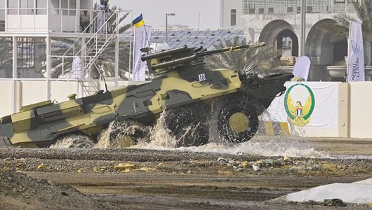 BTR-3E1 có khả năng cơ động rất cao.