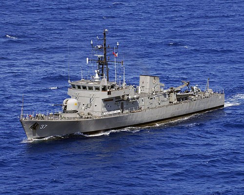 Tàu hộ tống lớp Peacock được Philippines mua lại (3 chiếc) của Hải quân Anh năm 1997. Peacock có lượng giãn nước 712 tấn, dài 62,6m. Hệ thống vũ khí gồm: pháo hạm 76mm, pháo phòng không 25mm, 2 pháo 20mm và 2 súng máy 12,7mm.