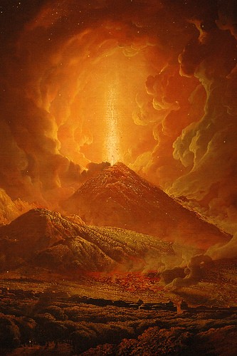 Núi lửa Vesuvius: Đây là ngọn núi lửa nằm ở vịnh Naples ở phía nam Italy.