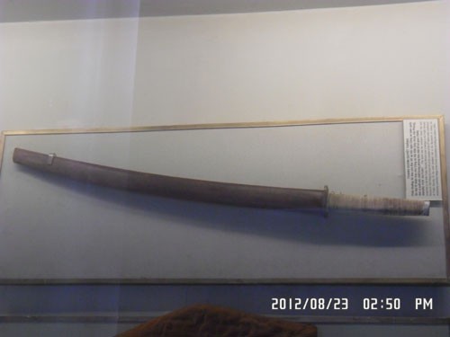 Thanh gươm quyết thắng được Bác Hồ trao cho công an Hải Phòng năm 1949.