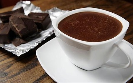 Cacao nóng: Thời điểm nên uống: Bữa ăn nhẹ buổi chiều Một nghiên cứu từ Trường đại học Cornell cho rằng cacao nóng (thêm đá nếu bạn không thể uống nóng) có nhiều chất chống ô-xy hóa hơn cà phê, rượu vang hoặc trà xanh. Nó rất tốt cho tim và da của bạn.