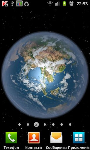 Earth HD: Lấy ý tưởng góc nhìn là các vệ tinh bay xung quanh Trái Đất. Chúng ta có thể quan sát toàn cảnh hành tinh mình đang sống. Các hiệu ứng thời tiết, hay chu kỳ thời gian ngày và đêm được làm rất chi tiết và hợp lý.
