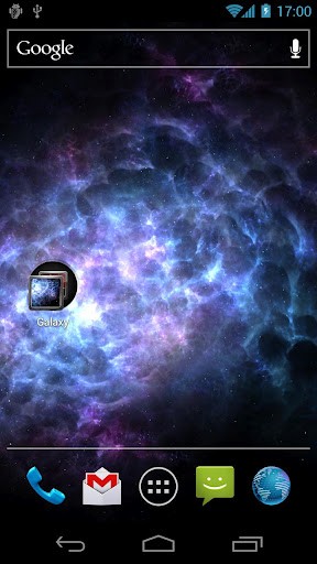 Ice Galaxy: Ice Galaxy là tổng hòa những nét huyền ảo của vũ trụ. Không sử dụng quá nhiều các hiệu ứng nhưng Ice Galaxy vẫn tạo được nét hấp dẫn riêng nhờ màu sắc đan xen dưới khung nền đen. Bản miễn phí sẽ bao gồm 3 hình nền động trong khi phiên bản Galaxy Pack sẽ có thêm 11 hình nữa.