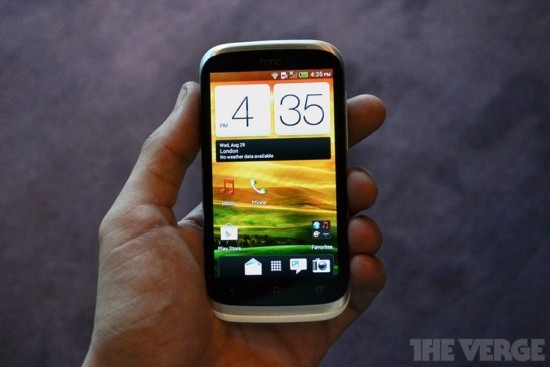 Đây là sản phẩm mới duy nhất của HTC tại IFA 2012.