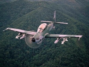 Máy bay A-29 Super Tucano. (Nguồn: AFP)