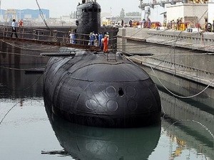 Tàu ngầm hạng nặng Tareq-901. (Nguồn: presstv)