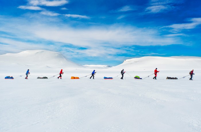 Tên tác phẩm: Expedition Amundsen – Một cuộc đua theo con đường của nhà thám hiểm nổi tiếng Roald Amundsen đưa những người tham dự đến cao nguyên Hardangervidda, Na Uy. Tác giả: Kai-Otto Melau.