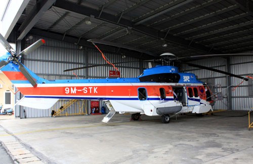 Chiếc trực thăng EC-225 sẽ được sự dụng tại Malaysia