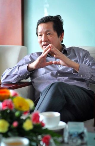 Ông Trương Gia Bình trở lại điều hành trực tiếp FPT từ 26/9, sau khi Tổng giám đốc Trương Đình Anh từ nhiệm. Ảnh: Nhật Minh