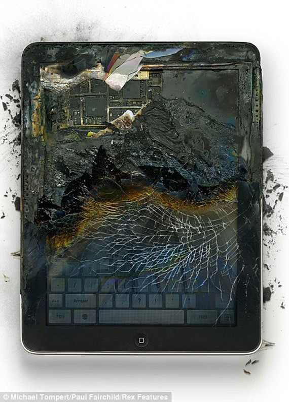 Cái xác không hồn của iPad.