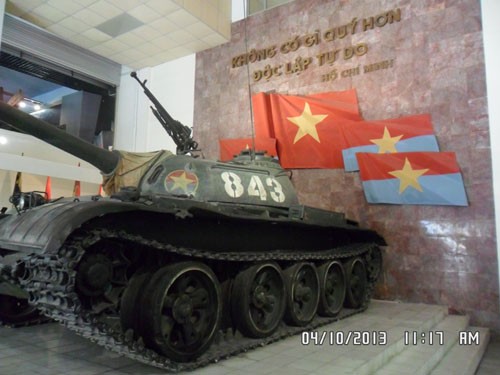 Hiện chiếc xe tăng này đang được lưu giữ tại Bảo tàng Lịch sử Quân sự Việt Nam.