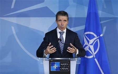Tổng thư ký NATO Anders Fogh Rasmussen (ảnh: Reuters)