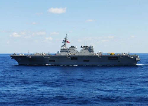 Khu trục hạm lớp Hyuga của Nhật - Ảnh: US Navy