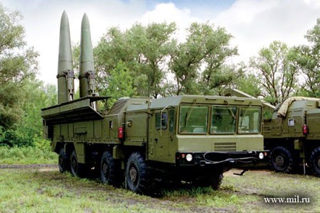 Tổ hợp tên lửa chiến thuật Iskander của Nga