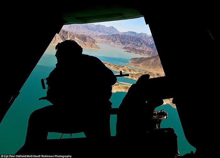 Chuyến bay ở Kajakai Dam, tỉnh Helmand, Afghanistan của lực lượng Không quân Anh