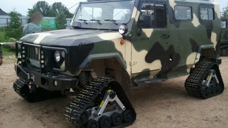 Mẫu xe chiến đấu bánh xích Scorpion của Nga