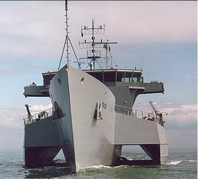 Triton là tàu tác chiến 3 thân động cơ điện lớn nhất thế giới hiện nay