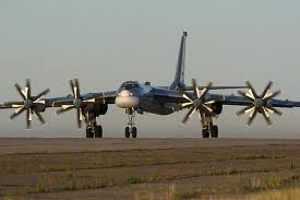 Máy bay ném bom chiến lược Tu-95MS của không quân Nga