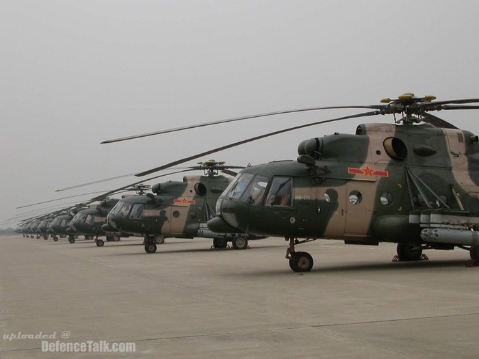 Máy bay trực thăng Mi-171 Trung Quốc mua của Nga.