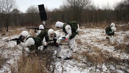 Bộ đội Đổ bộ đường không Nga thử nghiệm tổ hợp Seeker.