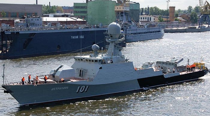 Tàu tuần tiễu Astrakhan thuộc lớp 21630 “Buyan”