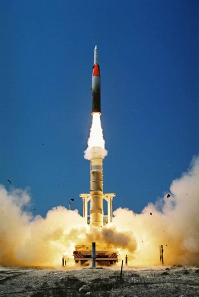 Tên lửa thế hệ mới Jericho-III của Israel có tầm phóng tới 6.500 km