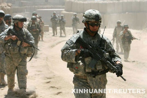 Binh sĩ Mỹ tuần tra tại Iraq