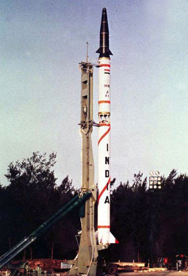 Tên lửa Agni-2 của quân đội Ấn Độ