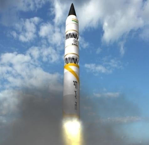 Ấn Độ tiếp tục đẩy mạnh phát triển tên lửa dòng Agni. Họ đang có kế hoạch phóng thử tên lửa Agni-5 có thể đưa toàn bộ lãnh thổ Trung Quốc vào phạm vi tầm phóng
