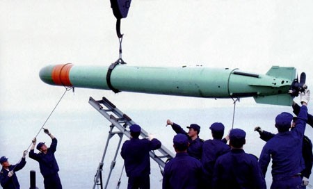 Một loại ngư lôi hạng trung của Hải quân Trung Quốc.