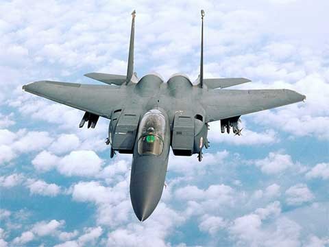 Máy bay chiến đấu F-15 của quân đội Mỹ