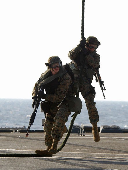 Năm 2012, Mỹ bắt đầu triển khai lính thủy đánh bộ tại Darwin, phía bắc Australia