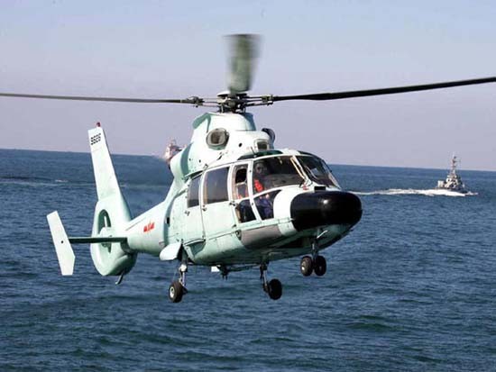 Máy bay trực thăng Z-9 phiên bản hải quân của Trung Quốc.