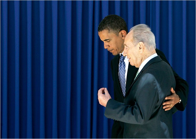 Tổng thống Israel Shimon Peres sẽ gặp Tổng thống Mỹ Barack Obama để nói chuyện về Iran