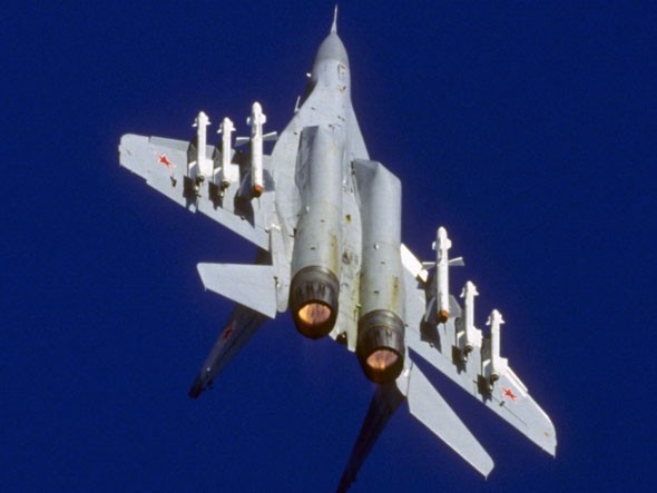 Máy bay chiến đấu MiG-29 của Nga.