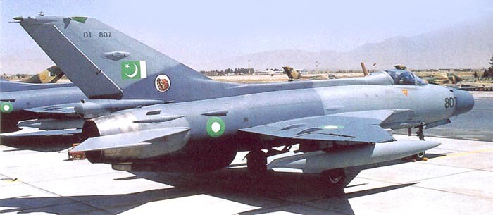 Máy bay chiến đấu J-7PG của Trung Quốc xuất khẩu cho Pakistan